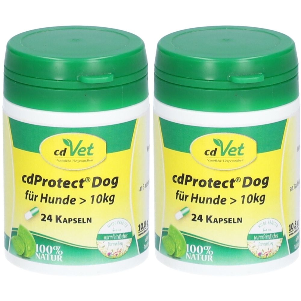 Cdprotect Dog über 10 kg Kapseln 2x 2x24 St
