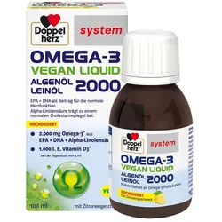 DOPPELHERZ Omega-3 vegan Liquid 2000 system 100 ml