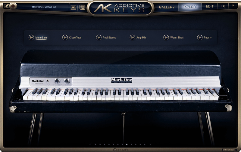 XLN Audio Addictive Keys Mark One