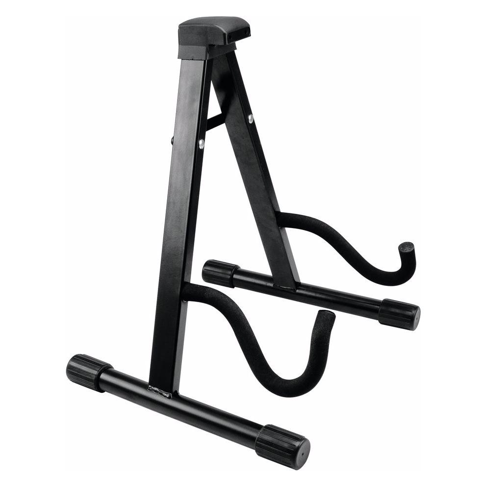 Dimavery Gitarrenständer für E-Gitarre schwarz (Bass, E-Gitarre, Gitarre) (26348049)
