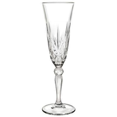 RCR Satz von 6 Flötenkelchen Melodia aus Klangglas 17cl