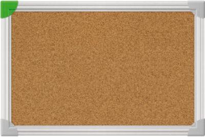 Franken Korktafel U-Act! Linie®, Wandmontage im Hoch- & Querformat, Aluminiumrahmen, 400x600 mm