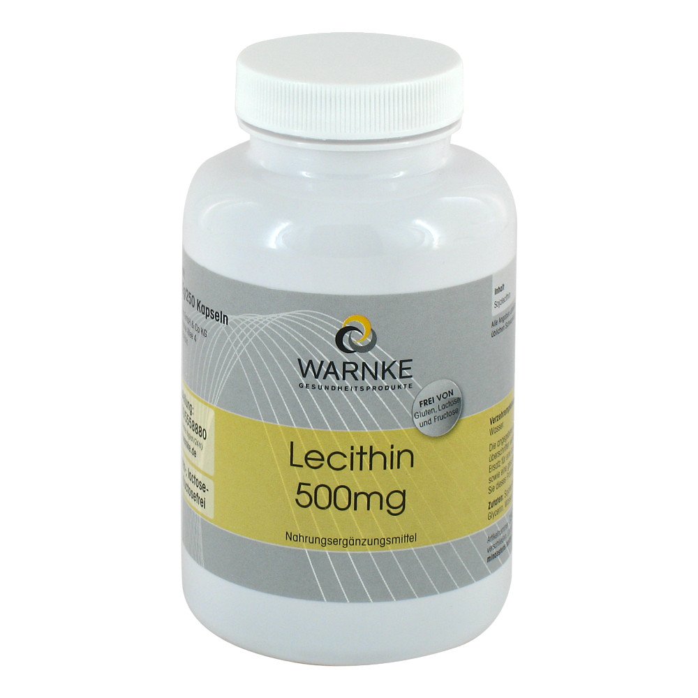 Warnke Vitalstoffe GmbH Lecithin 500 mg Kapseln 02530883