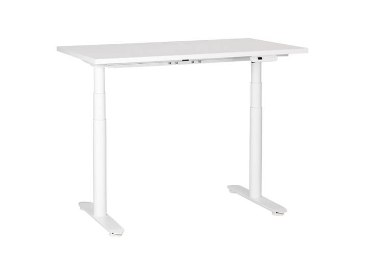 SCHREIBTISCH weiß 120/72 cm elektrisch höhenverstellbar Destin IV