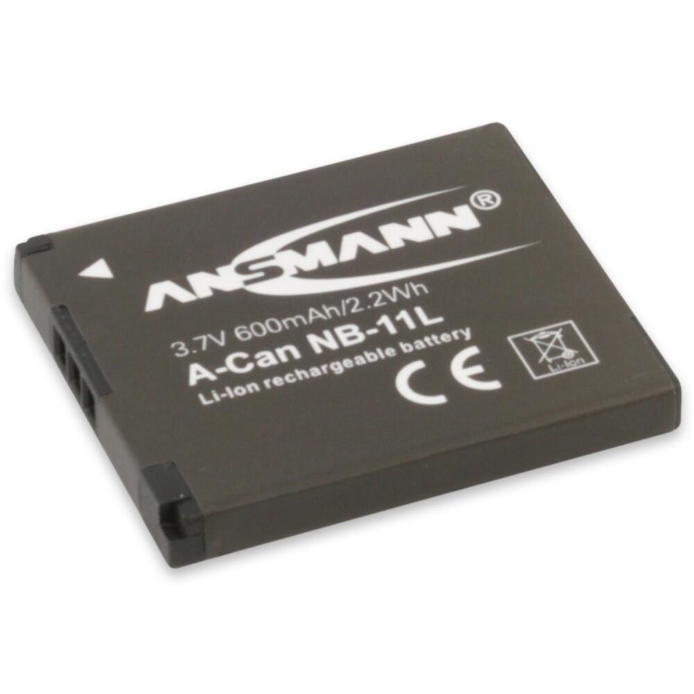 ANSMANN Akku für Kameras A-Can NB 11L Lithium-Ionen 600 mAh 1400-0028