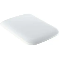 Geberit iCon WC-Sitz, eckiges Design, mit Absenkautomatik, weiß, 571910000