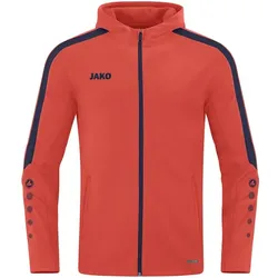 Jako Kapuzenjacke Power - flame/marine - 34
