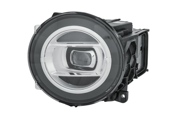 Hella LED Scheinwerfer mit Tagfahrlicht, Abblendlicht, Abbiegelicht, Positionslicht 12V Rechtsverkehr