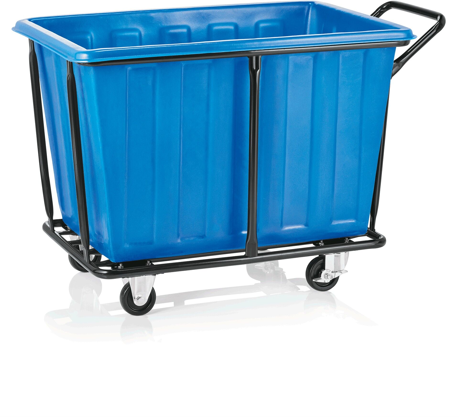 Tirolix Carrello Portabiancheria 118 x 72 cm Blu