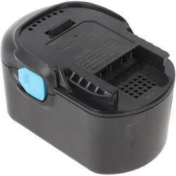 AccuCell, Werkzeugakku + Ladegerät, Akku passend für AEG L1430R, AEG L1415R, AEG L1420R, Li-Ion, 14,4V, 4000mAh (14.40 V)