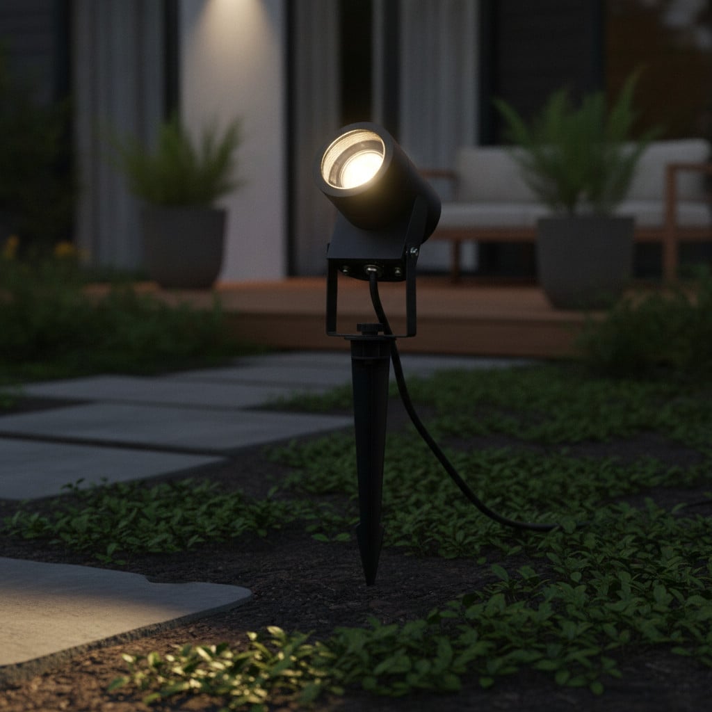Lyora Prikspot Vida antraciet - Zwarte vloerlamp van aluminium
