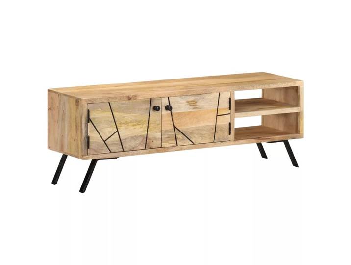 VidaXL - Tv-möbel holz, One Size, Beige