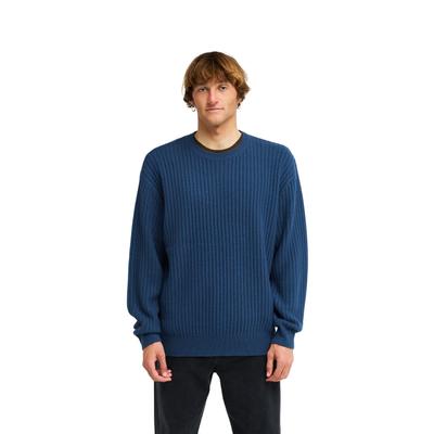 Strickpullover BILLABONG "Arch", Herren, Gr. XS, blau (schwarz denim), Obermaterial: 100% Modacryl., Pullover Strickpullover
