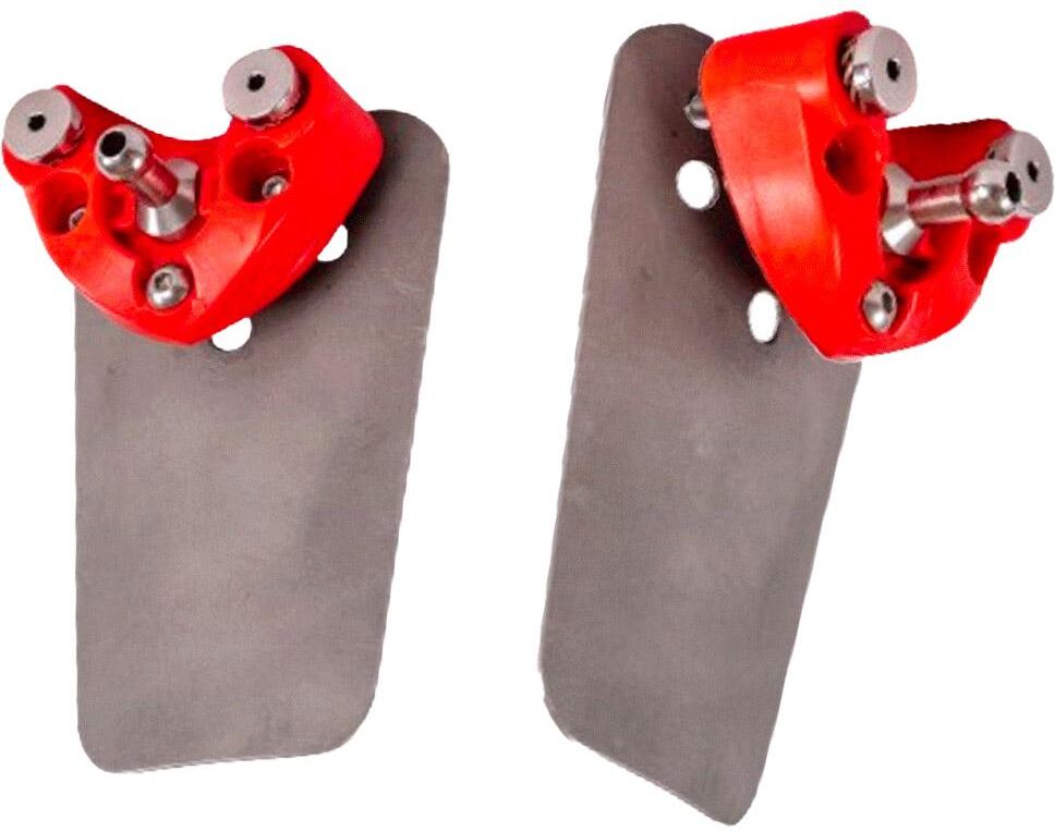 Ski Mojo  - Snowboard Boots Connector Rouge Inox - Genouillères