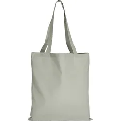 Texxilla Baumwolltasche CLASSIC mit zwei langen Henkeln, grau