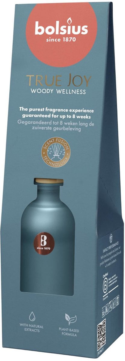 Bolsius Geurverspreider True Joy Woody Wellness - 80 ml