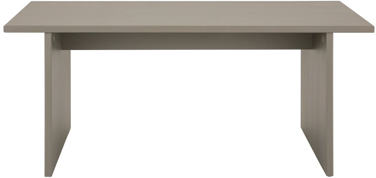 Salontafel SALTO van massief hout - grijs