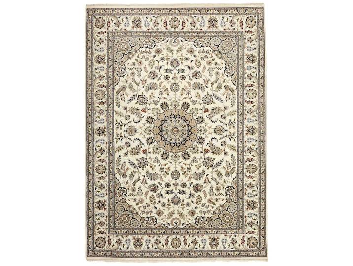Indo Nain Teppich 249x351 Handgeknüpft Orientteppich Wolle