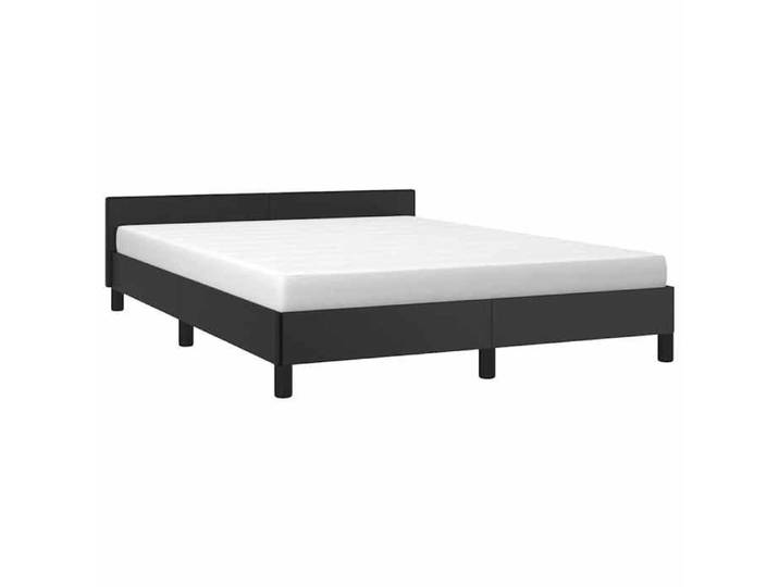 Meilleures Cadre de lit/Lit classique - GKK - avec tête de lit - sans matelas - noir 140x190 cm @@695