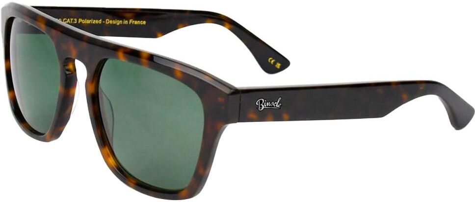 Binocle Eyewear  - Stefano Shiny Tortoise G15 Polarized - Lunettes de soleil