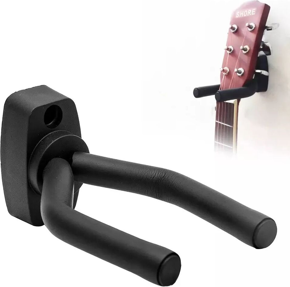 INF Cintre universel pour guitare Noir Paquet de 2