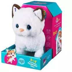 Interaktive Plüschkatze, 18 cm