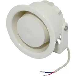 Visaton Druckkammerhorn DK 133, 100 V, Lautsprecher Bauteile, Weiss