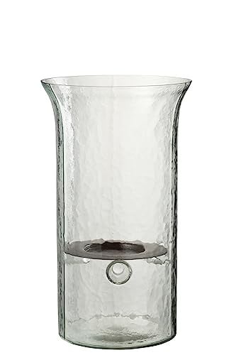 J-Line Kaarshouder Bord Wazig Glas Transparant Medium
