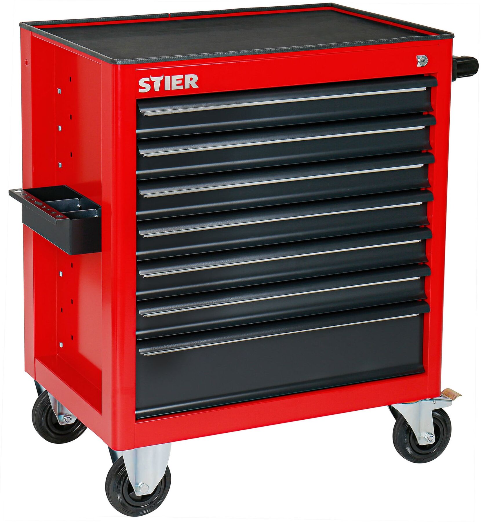 STIER Werkstattwagen leer, 7 Schubladen, 300kg Traglast, HxBxT 884x696x490mm (902575)