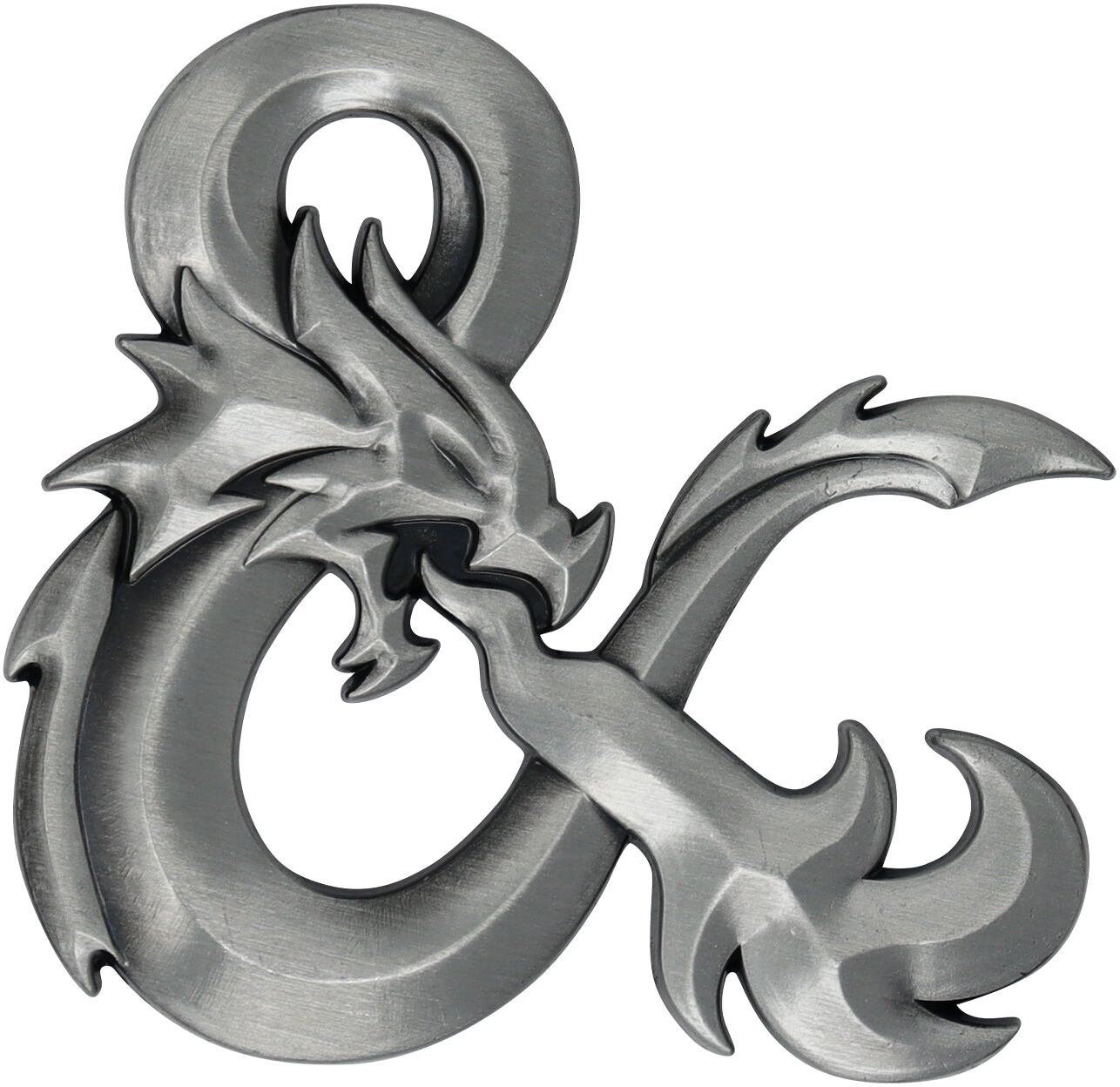 Fanattik Dungeons & Dragons Limited Edition Ampersand Medallion, Officially Licensed, Individually Numbered, 9,995 Piece Edition, Silver-Coloured, 62 x 65 mm