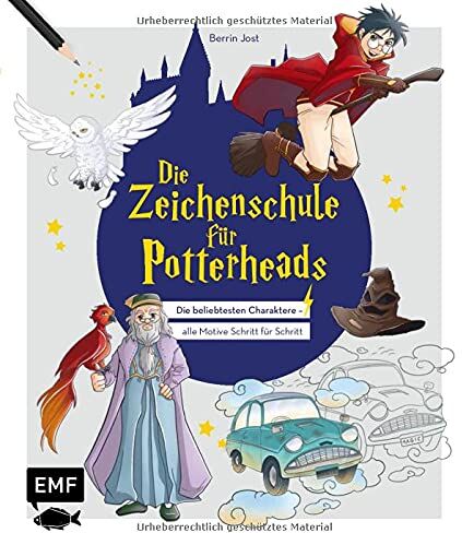 Berrin Jost - Die Zeichenschule für Potterheads: Die beliebtesten Charaktere – alle Motive Schritt für Schritt zeichnen - Preis vom 11.10.2026 15:43:13 h