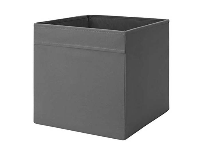 DRONA Boîte de rangement grise (33 x 38 x 33 cm)