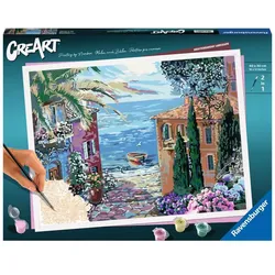 RAVENSBURGER 20218 Malen nach Zahlen Mediterranean Landscape