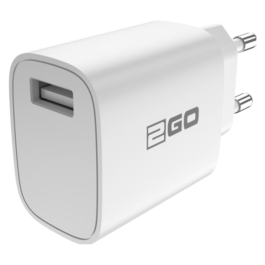 2GO Netzladegerät Lightning (2-teilig) (1 Port) (797253)