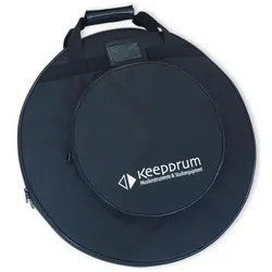 keepdrum Cymbal-Bag Beckentasche 22 Zoll (Marschbecken), Instrumententasche + Koffer, Schwarz