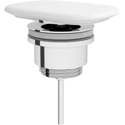 VitrA Schaftventil mit rechteckigem Ventildeckel aus Keramik 10 x 7,5 cm Edelweiß,6370L401-2002 6370L401-2002