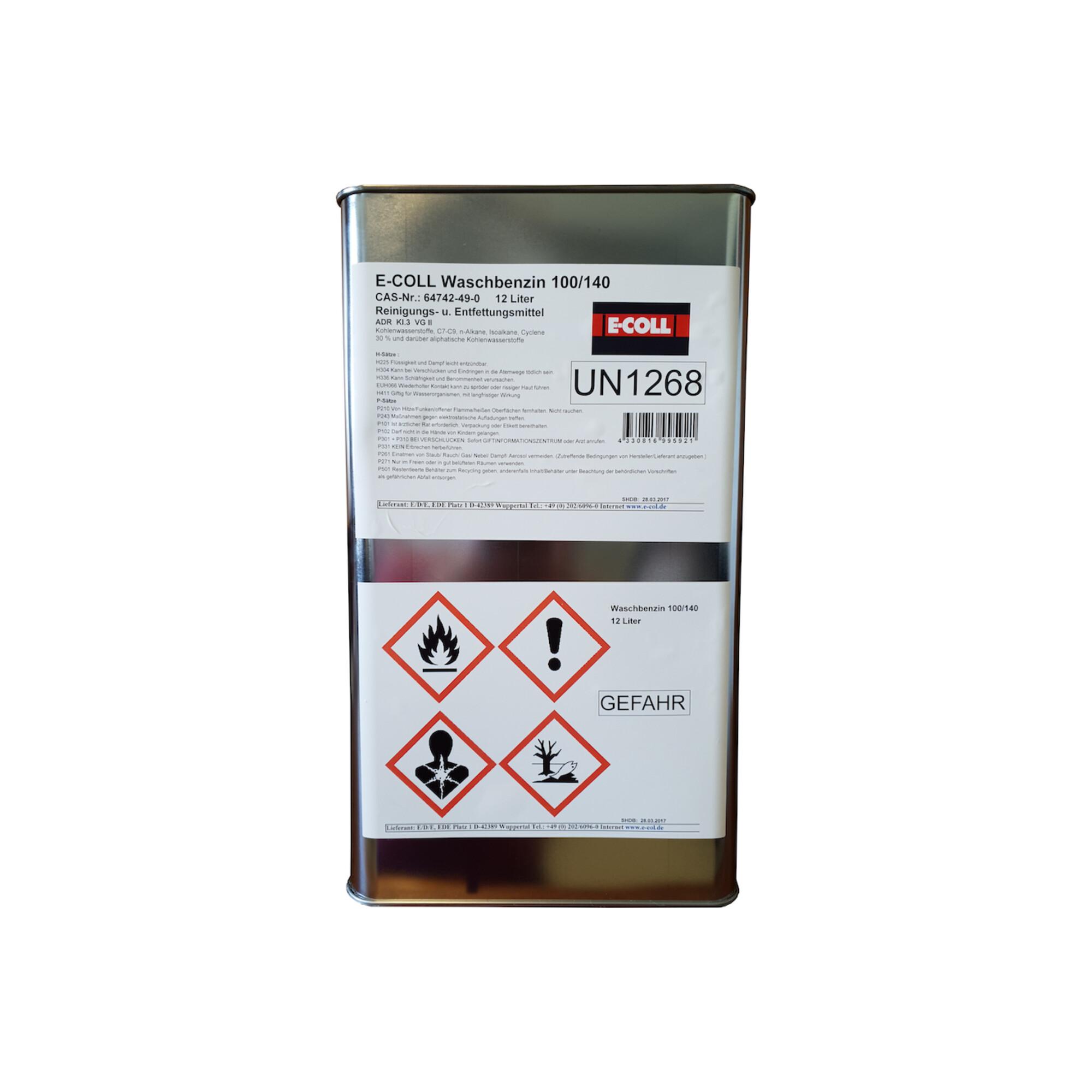 E-COLL Waschbenzin 12L Kanister