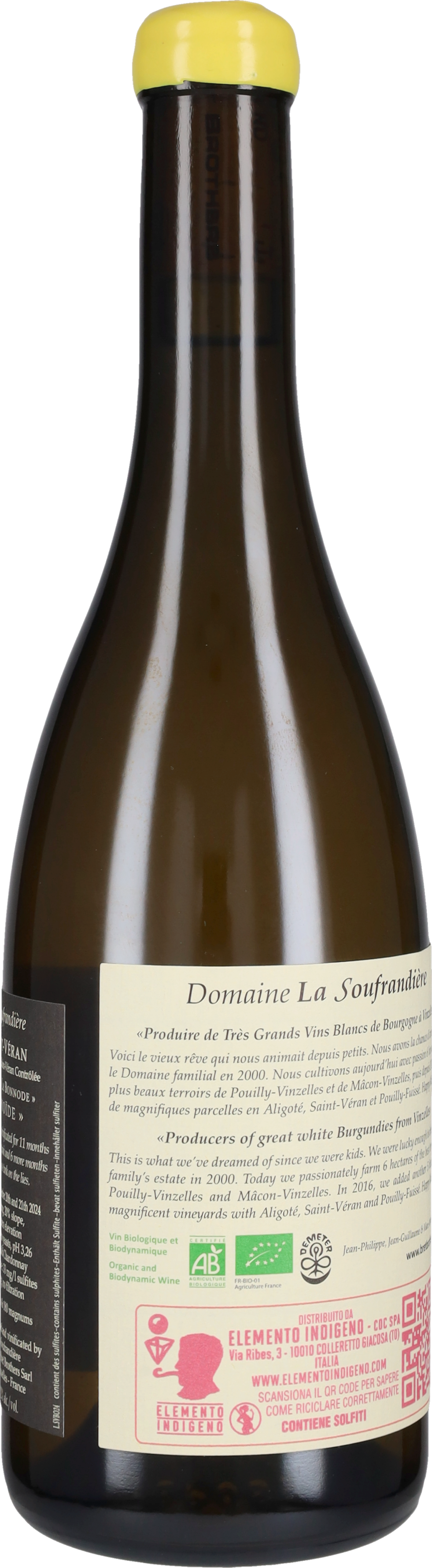 Saint Veran 'Bonnode - Ovoide' Domaine la Soufrandiere 2024