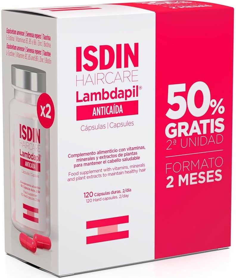 ISDIN Lambdapil Anticaída Cápsulas 2x60caps