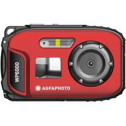Agfaphoto WP6000RD, Realishot Waterproof Camera red (18 Mpx, 1/4"), Kamera, Rot
