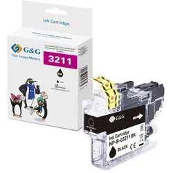 G&G Druckerpatrone kompatibel zu Brother LC-3211BK