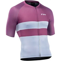 Northwave, Herren, Velotrikot, Blade Air (XL), Grau, Violett, XL