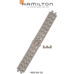 Hamilton - Jazzmaster Band-set Edelstahl H695.364.100 - silber
