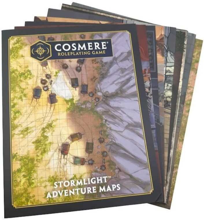 Stormlight Adventure Maps by Brotherwise Games - 24 Adventure Maps for Tabletop Roleplaying Sessions