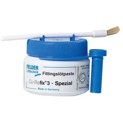 Felder Fittinglötpaste Cu-Rofix 3-Spezial mit Pinsel, 250g