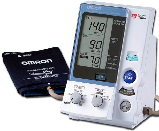 Omron Esfigmomanómetro Profissional HEM 907