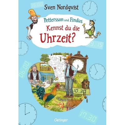 Pettersson und Findus. Kennst du die Uhrzeit?, Geheftet von Sven Nordqvist, Verlag Friedrich Oetinger GmbH, 978-3-7512-0330-2