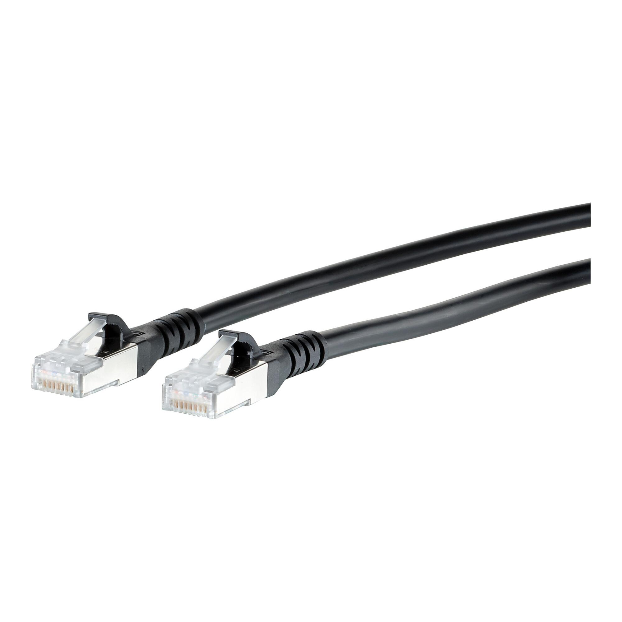 Metz Connect Patchkabel S/FTP sw 10, 0m Cat.6A 130845A000-E)