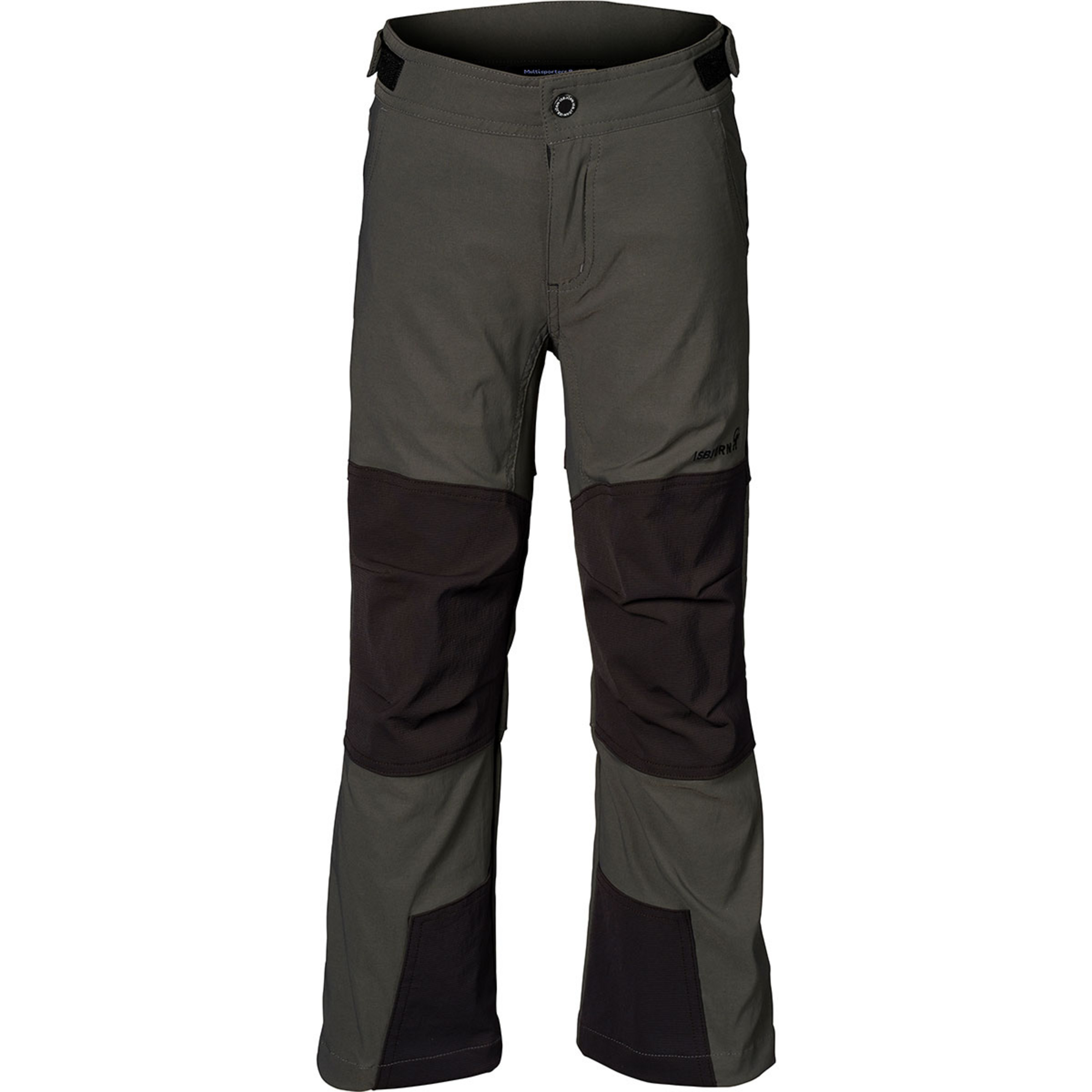 Isbjörn of Sweden Trapper Hose Kinder Softshellhose grau Größe 122 Trekking Widerstandsfähig Wasserabweisend