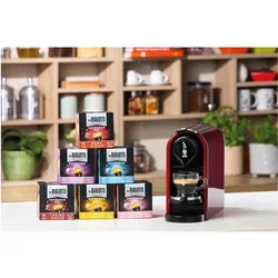 Bialetti Gioia Plus, Kapselmaschine, Schwarz